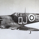 The Merlin is perhaps most closely associated with the high-flying Supermarine Spitfire which tangled with German fighters during the Battle of Britain (San Diego Air and Space Museum)
